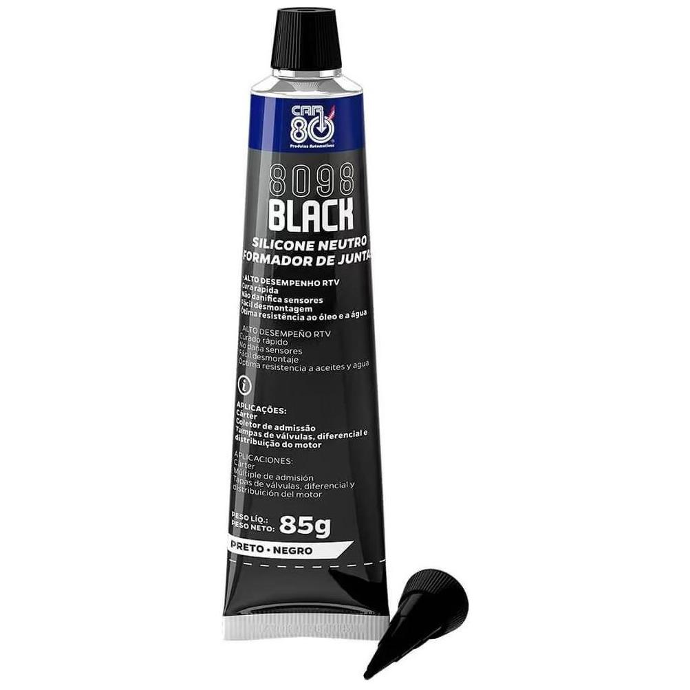 Silicone de Alta Temperatura CAR8098 Black 85g - Snap-on - CAR8098BLACK