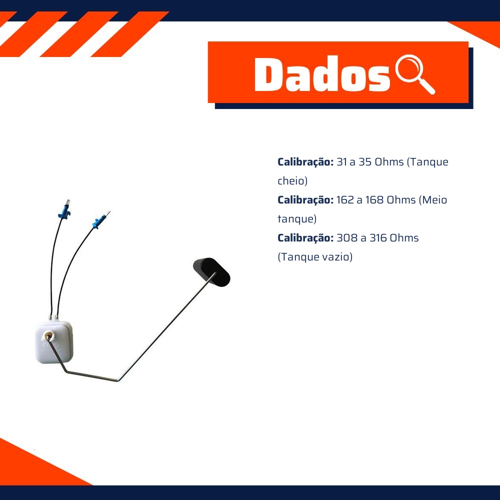 Sensor de Nível de Combustível - TSA - T010237