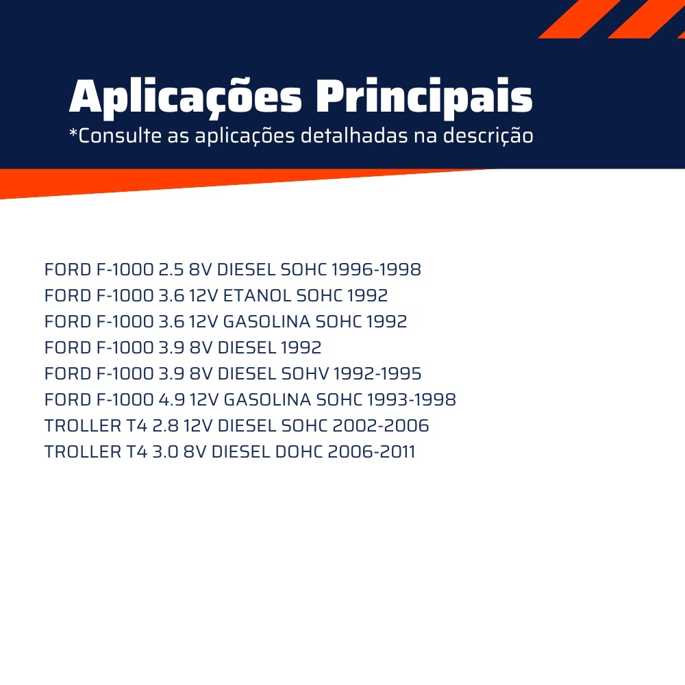 Pivô de Suspensão Inferior para Ford F-1000 e Troller T4 - Viemar - 503037