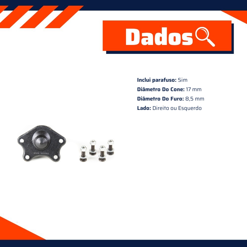 Pivô de Suspensão Superior para Toyota Hilux - Viemar - 503146