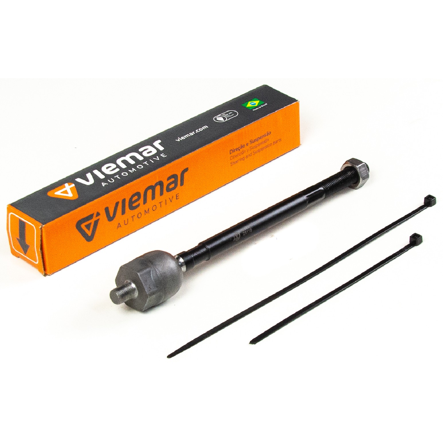 Terminal Axial de Direção Hidráulica ou Mecânica para Renault CLIO - Viemar - 680044