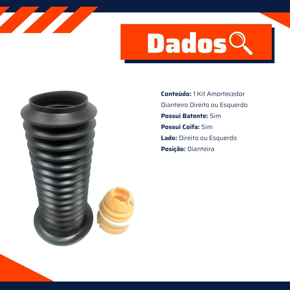 Kit Amortecedor Dianteiro Direito ou Esquerdo para Ford Fiesta e Fiesta Sedan - Monroe Axios - LT90060