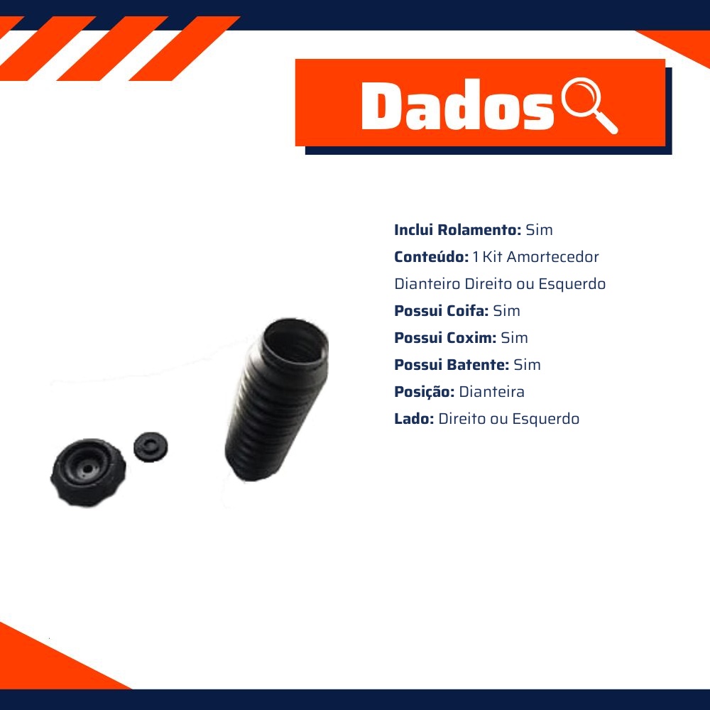 Kit do Amortecedor Dianteiro Direito Ou Esquerdo - Monroe Axios - LT90074