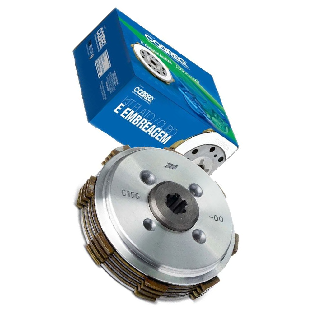 Kit de Embreagem para Honda Biz 100 e C 100 Dream - Cobreq - 0004-KE