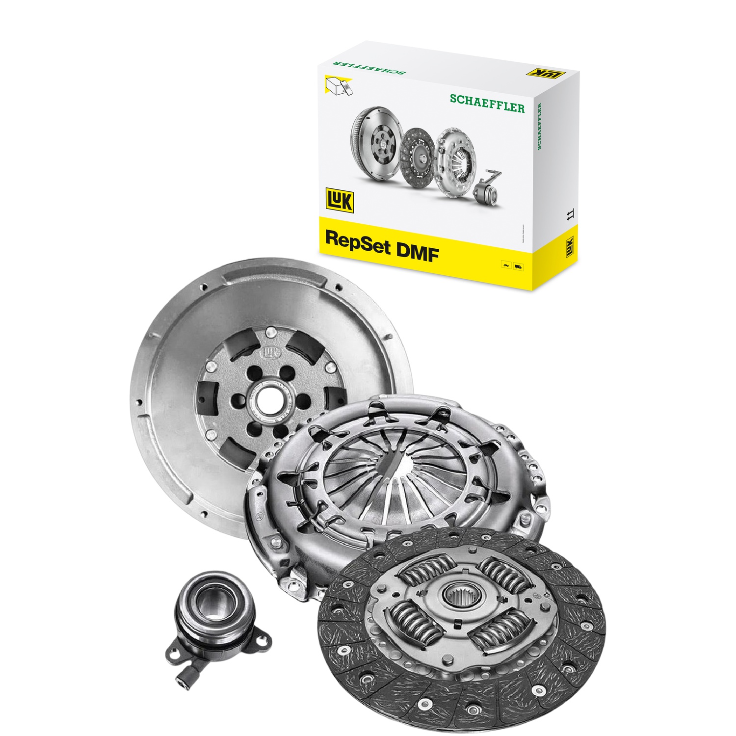 Kit de Embreagem com Volante, Disco, Platô e Atuador para Volkswagen Amarok - LuK - 600 0201 00