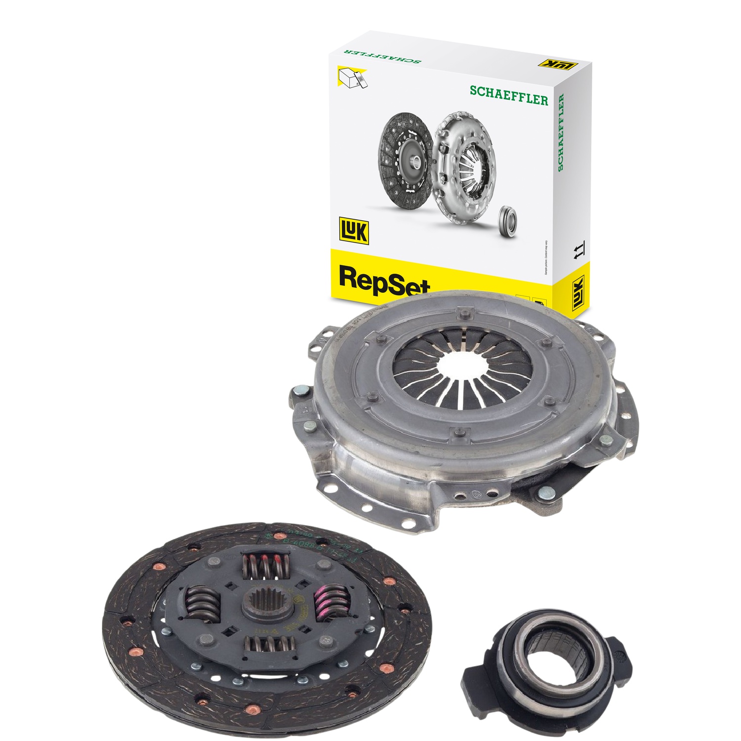 Kit de Embreagem com Disco, Platô e Rolamento para Peugeot 106 e 205 - LuK - 618 2309 00