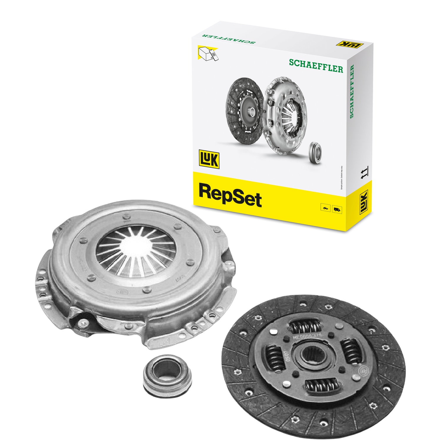 Kit de Embreagem com Disco, Platô e Rolamento para Peugeot 206 - LuK - 618 3038 00