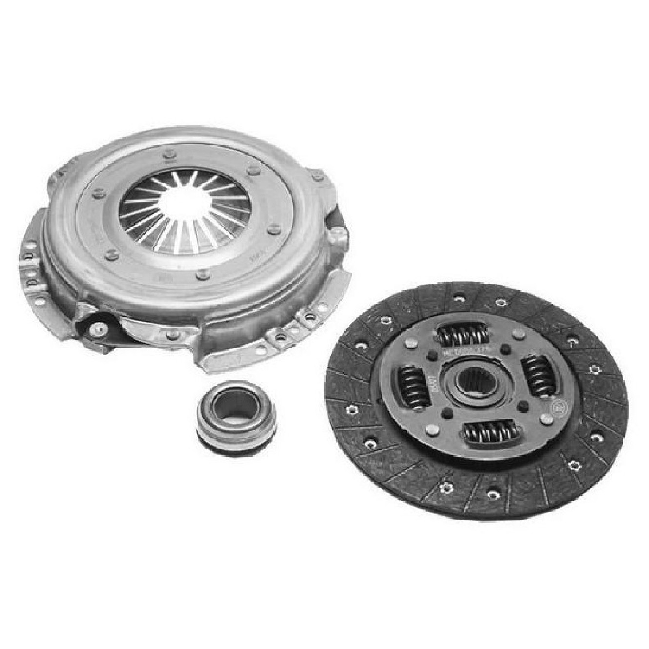 Kit de Embreagem com Disco, Platô e Rolamento para Peugeot 206 - LuK - 618 3038 00