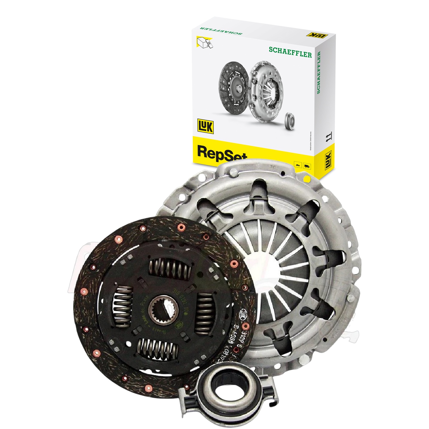 Kit de Embreagem com Disco, Platô e Rolamento para Hyundai Atos e Atos Prime - LuK - 618 3016 00