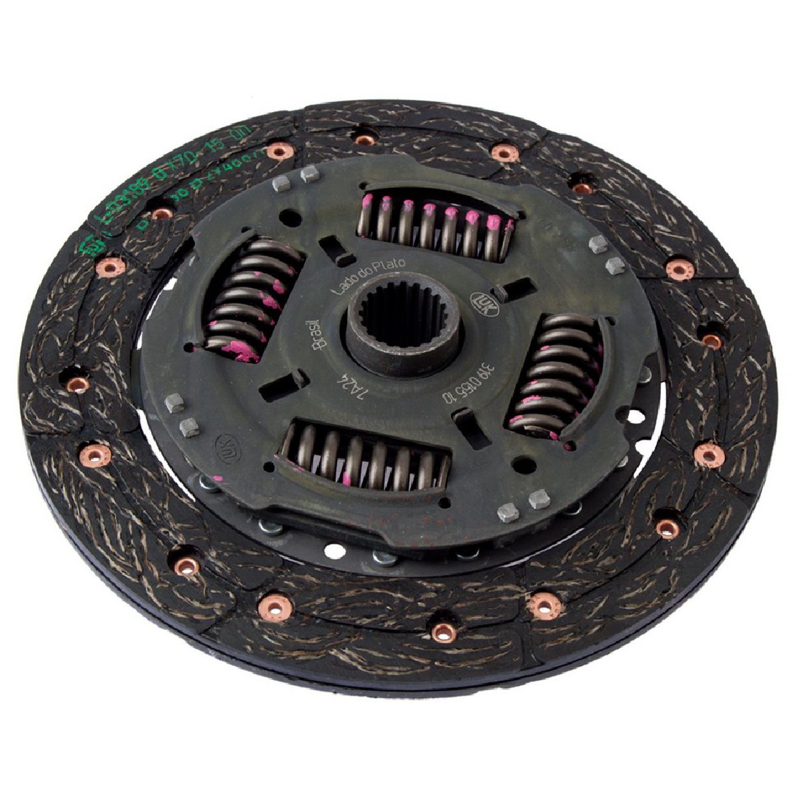 Kit de Embreagem com Disco, Platô e Rolamento para Honda FIT - LuK - 619 3047 00
