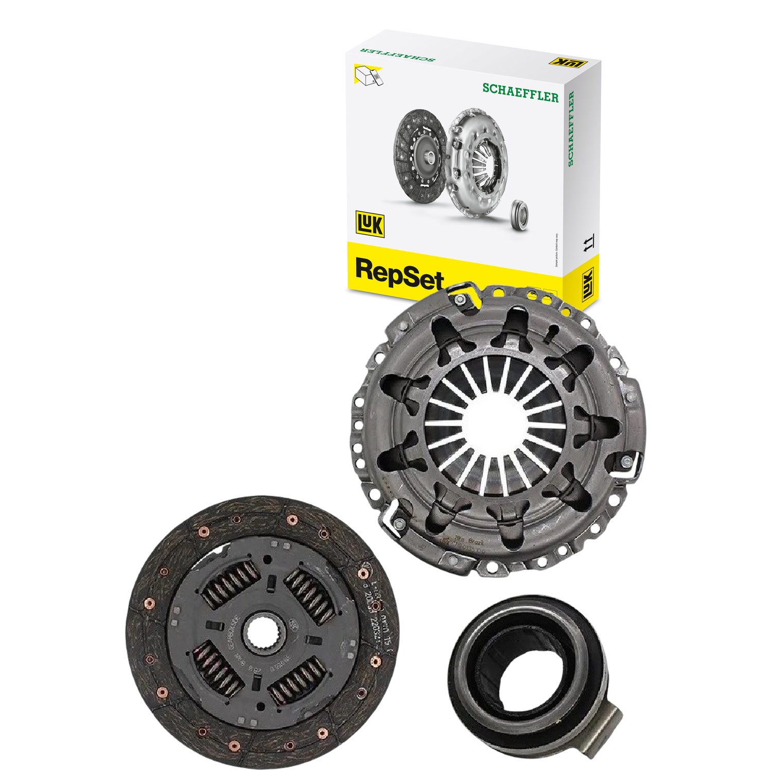 Kit de Embreagem com Disco, Platô e Rolamento para Honda FIT - LuK - 619 3047 00