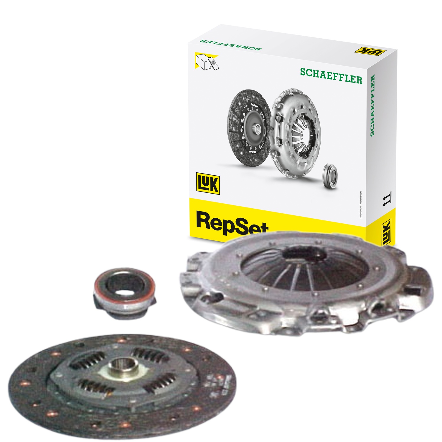 Kit de Embreagem com Disco, Platô e Rolamento para Ford Escort e Volkswagen Logus - LuK - 620 2166 00
