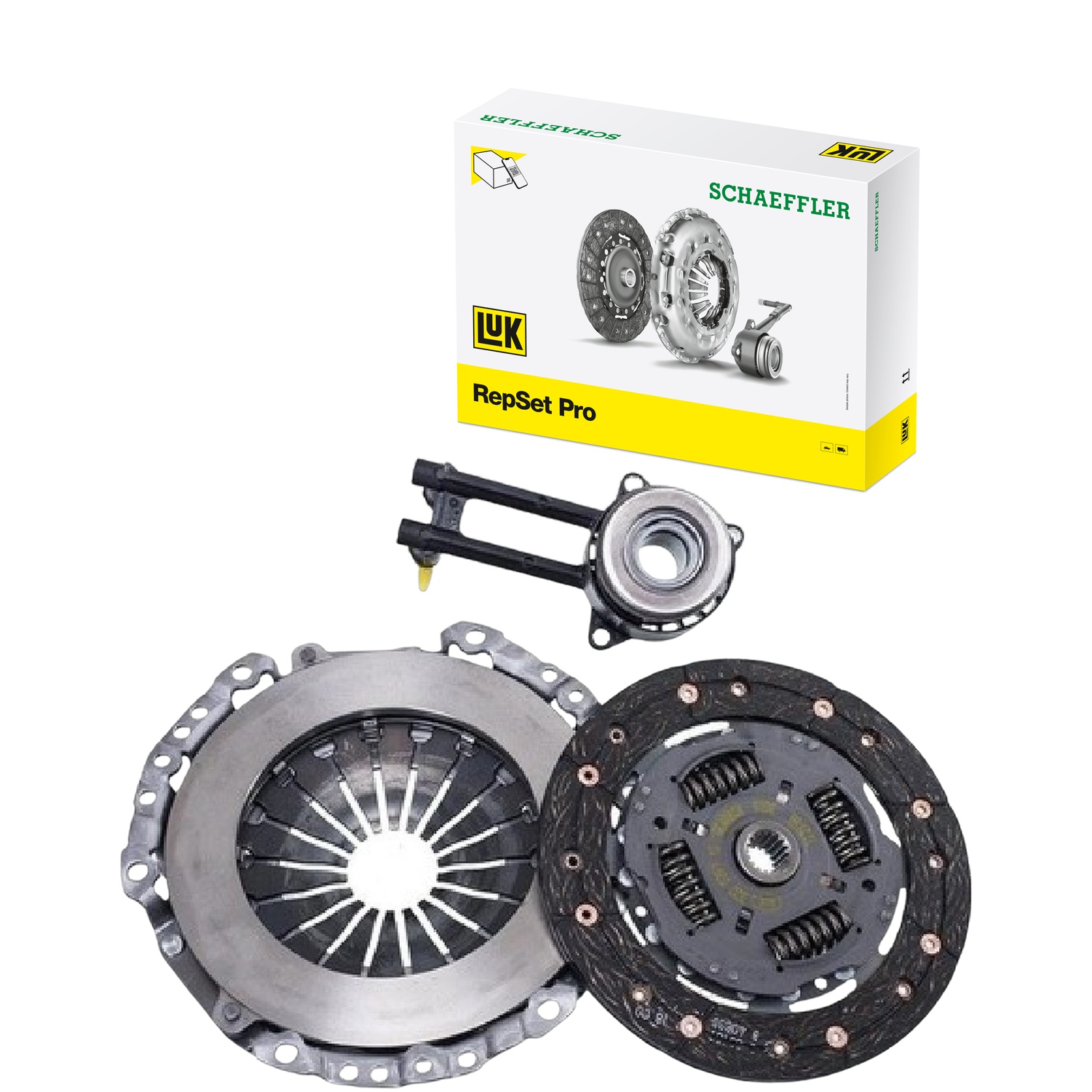 Kit Embreagem com atuador Ka Fiesta Courier Ecosport Focus 1.6 8v Zetec Rocam - LuK - 620 3100 33