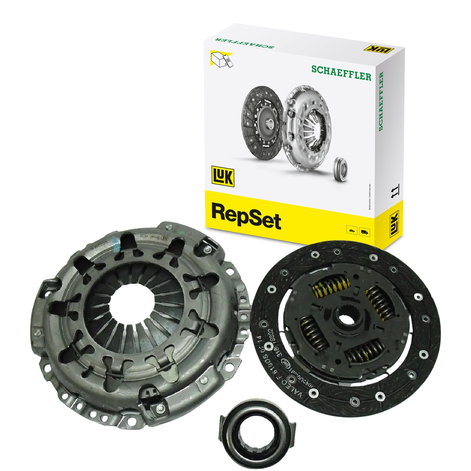 Kit de Embreagem com Disco, Platô e Rolamento para Honda City e FIT - LuK - 620 3154 00