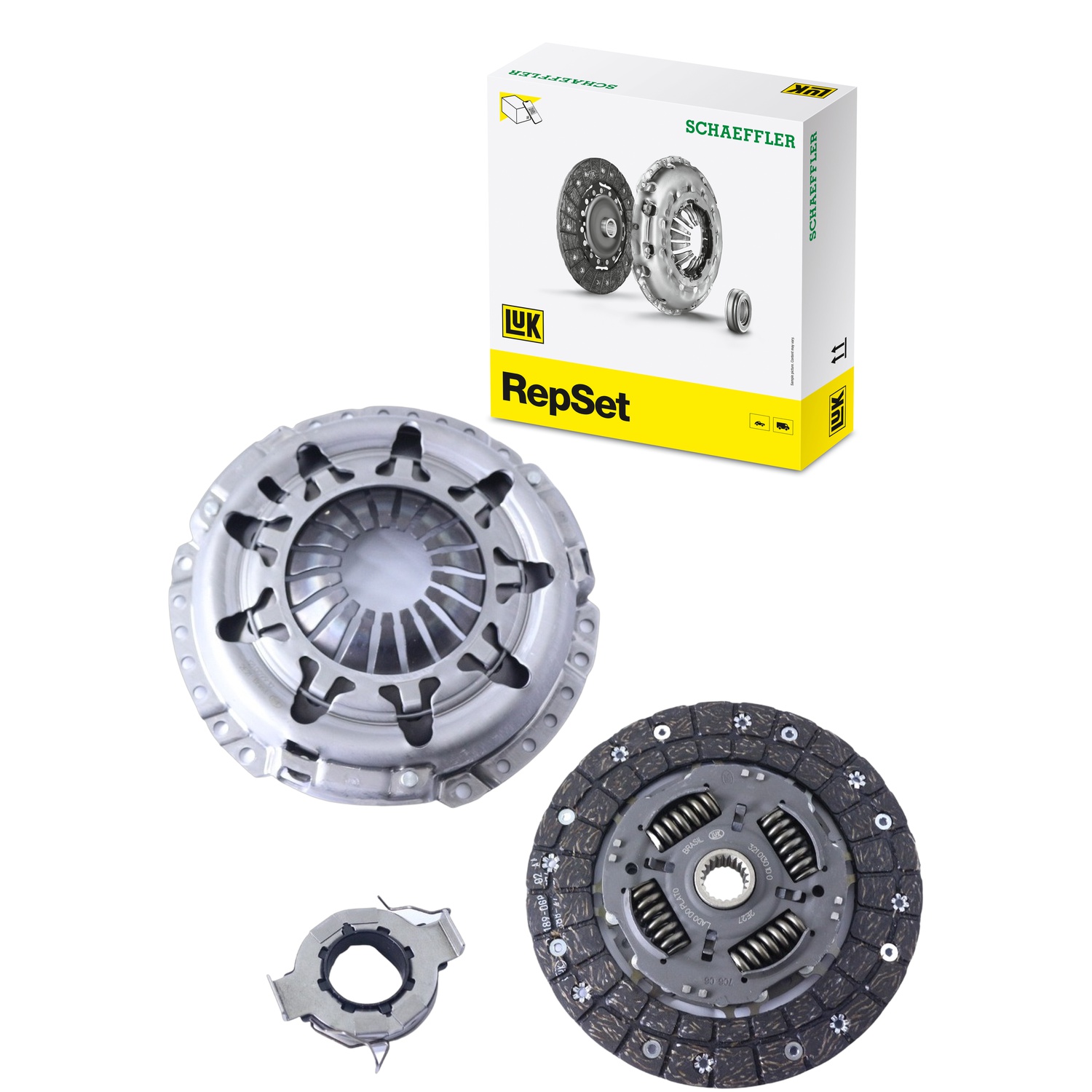 Kit de Embreagem com Disco, Platô e Rolamento para Toyota Corolla - LuK - 621 3084 00