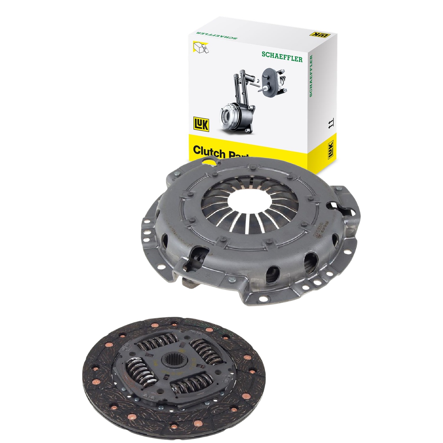Kit de Embreagem com Disco e Platô para Mitsubishi Pajero e Pajero Tr4 - LuK - 622 3063 19