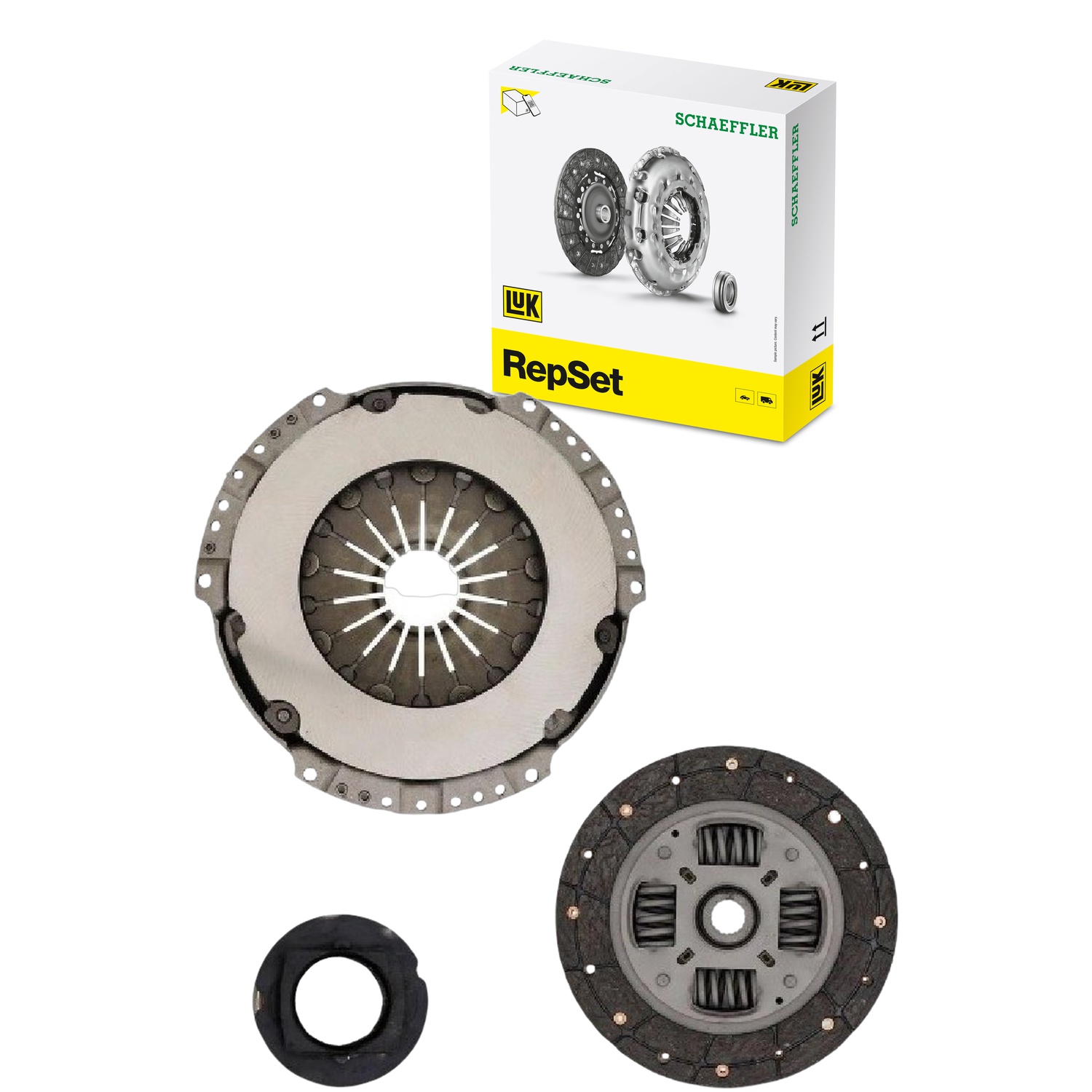 Kit de Embreagem com Disco, Platô e Rolamento para Citroen Xsara Picasso - LuK - 623 3184 00