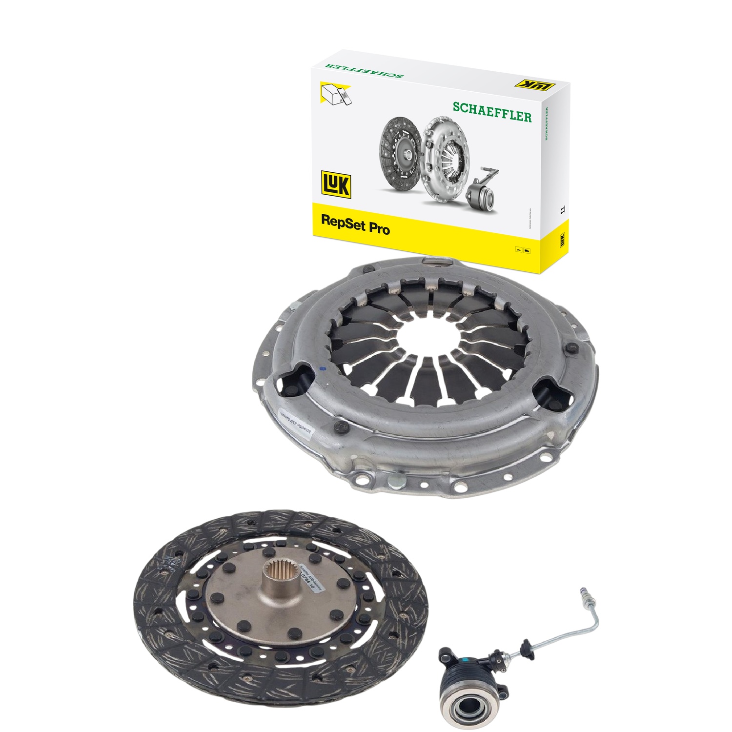 Kit de Embreagem com Disco, Platô e Atuador para Nissan Grand Livina e Tiida - LuK - 623 3419 33