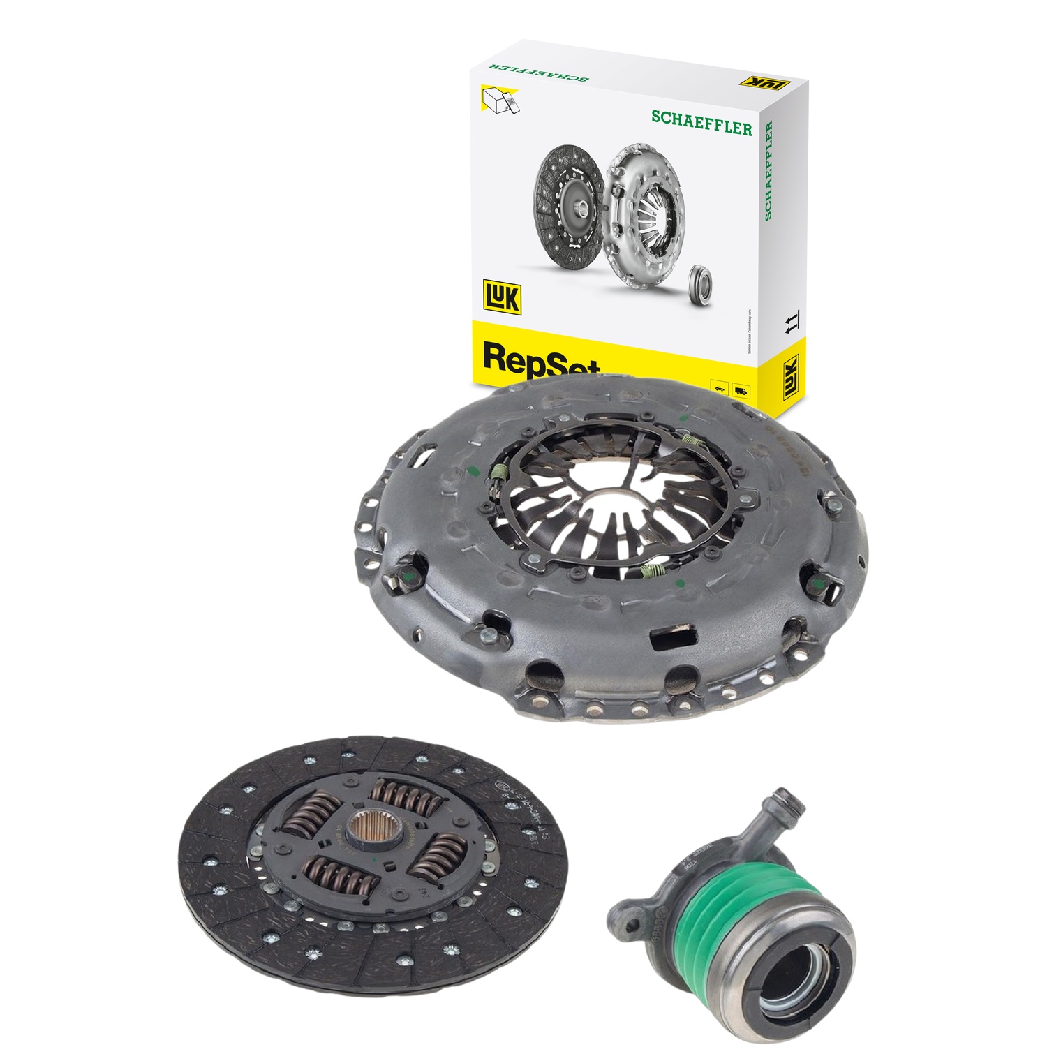 Kit de Embreagem com Disco, Platô e Atuador para Volkswagen Amarok - LuK - 624 3474 33