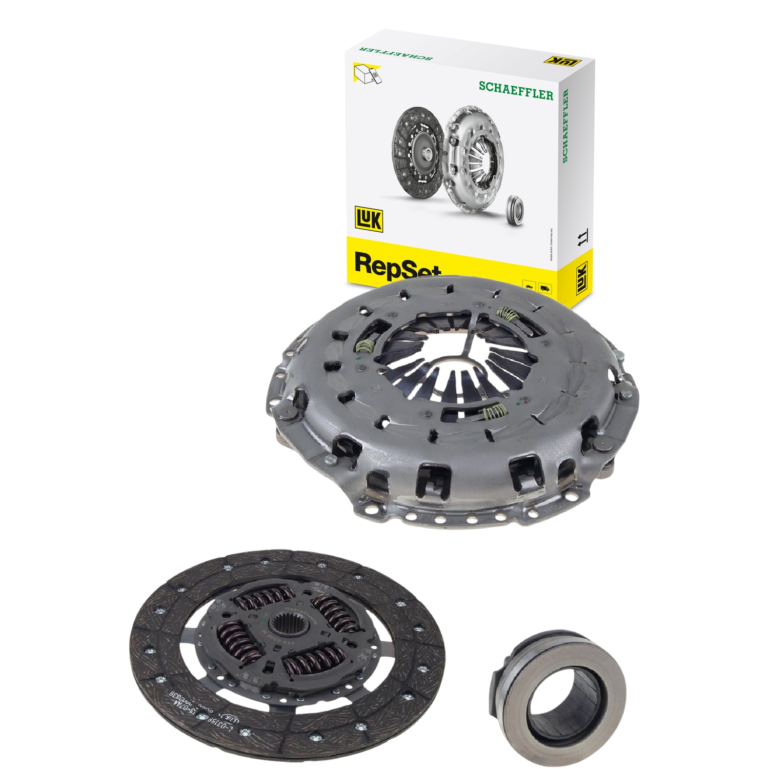 Kit de Embreagem com Disco, Platô e Rolamento para Ford Ranger - LuK - 625 3044 00