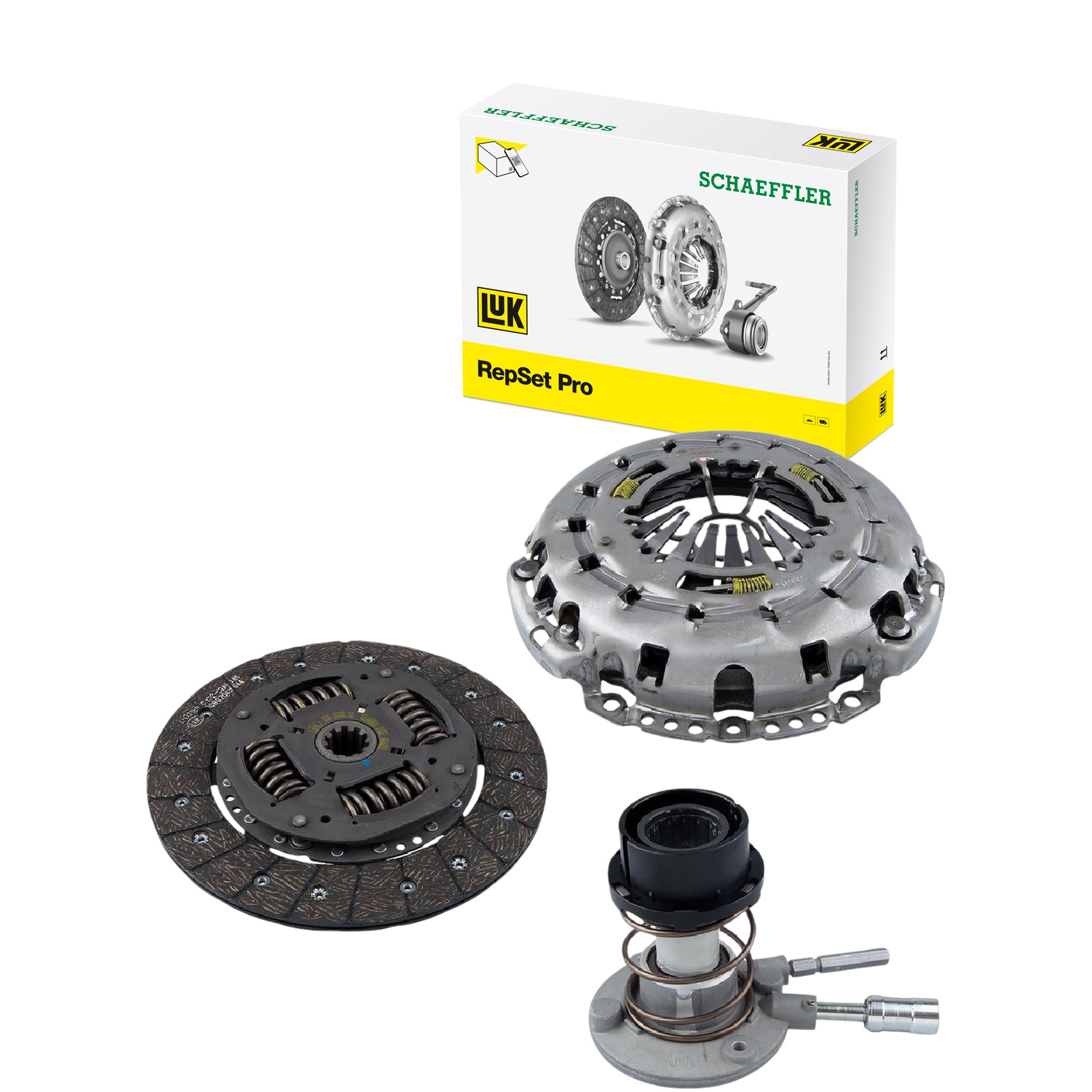 Kit de Embreagem com Disco, Platô e Atuador para Chevrolet Blazer e S10 - LuK - 626 3019 33