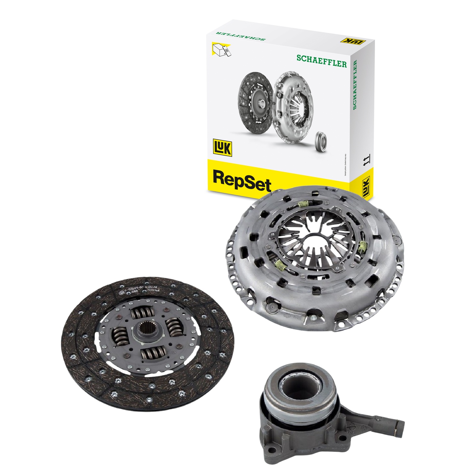 Kit de Embreagem com Disco, Platô e Atuador para Ford Transit - LuK - 626 3034 33
