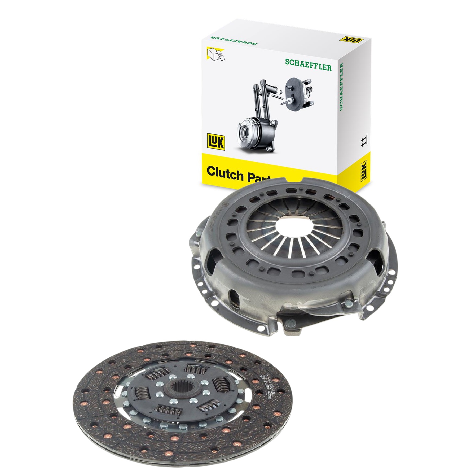 Kit de Embreagem com Disco e Platô para Toyota Bandeirante - LuK - 628 3019 09