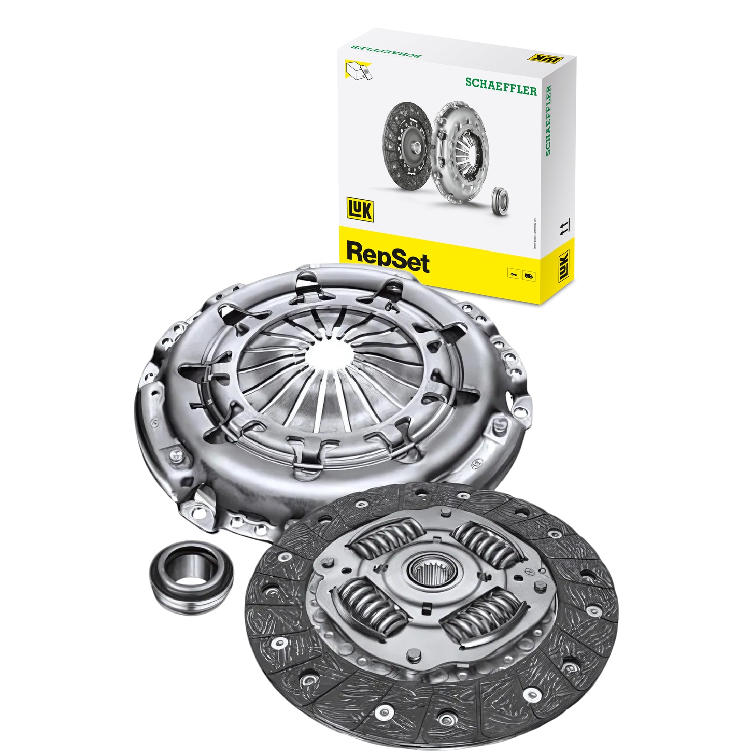 Kit de Embreagem com Disco, Platô e Rolamento para Mitsubishi L200 - LuK - 628 3325 00