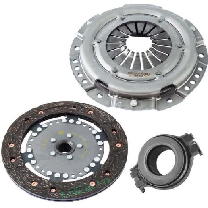 Kit de Embreagem com Disco, Platô e Rolamento para Volkswagen Brasilia e Gol - LuK - 618 0043 10