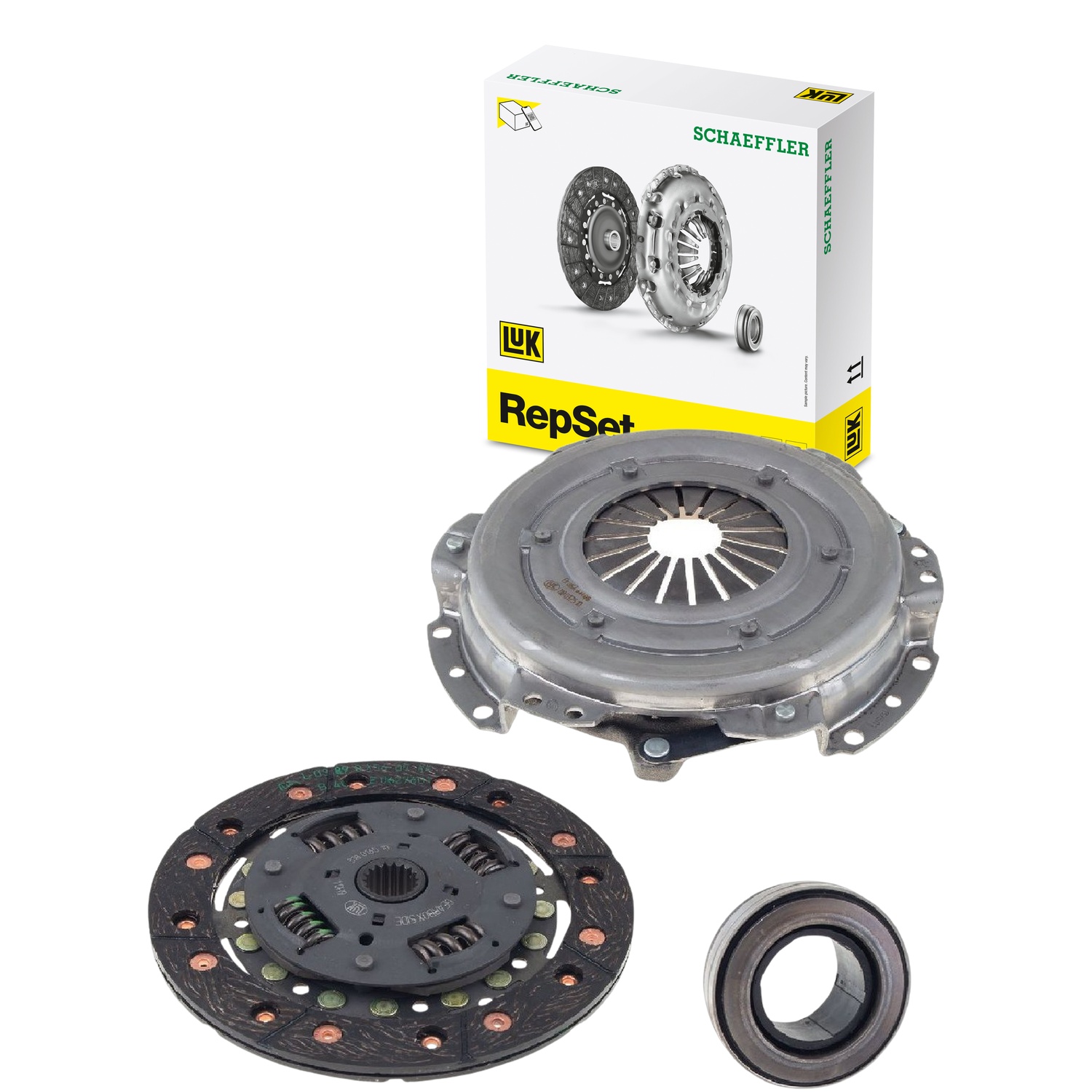 Kit de Embreagem com Disco, Platô e Rolamento para Citroen C3 - LuK - 618 3059 00