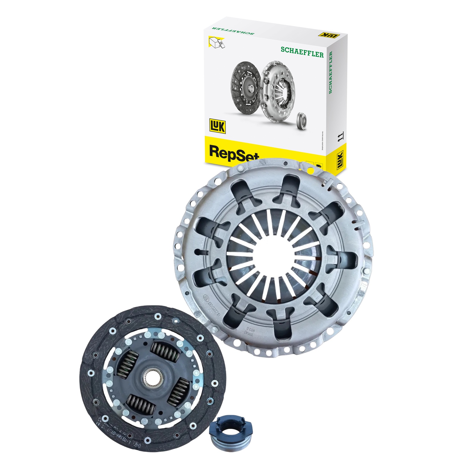 Kit de Embreagem com Disco, Platô e Rolamento para Volkswagen Gol - LuK - 620 3019 00