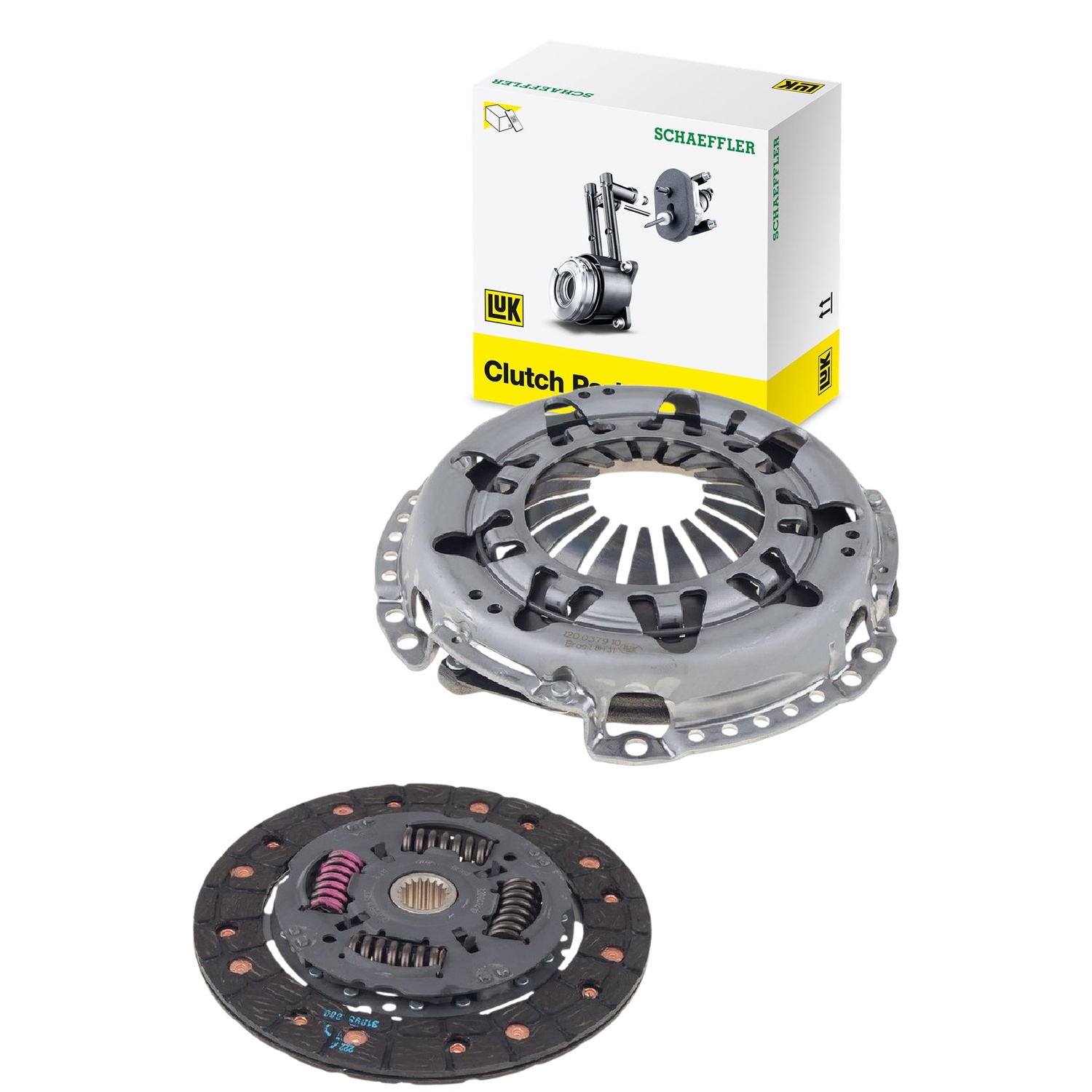 Kit de Embreagem com Disco e Platô para Toyota Etios e Etios Cross - LuK - 620 3242 09