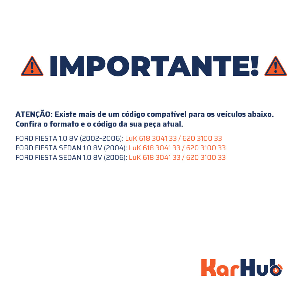 Kit Embreagem C/Atuador - LuK - 618 3041 33