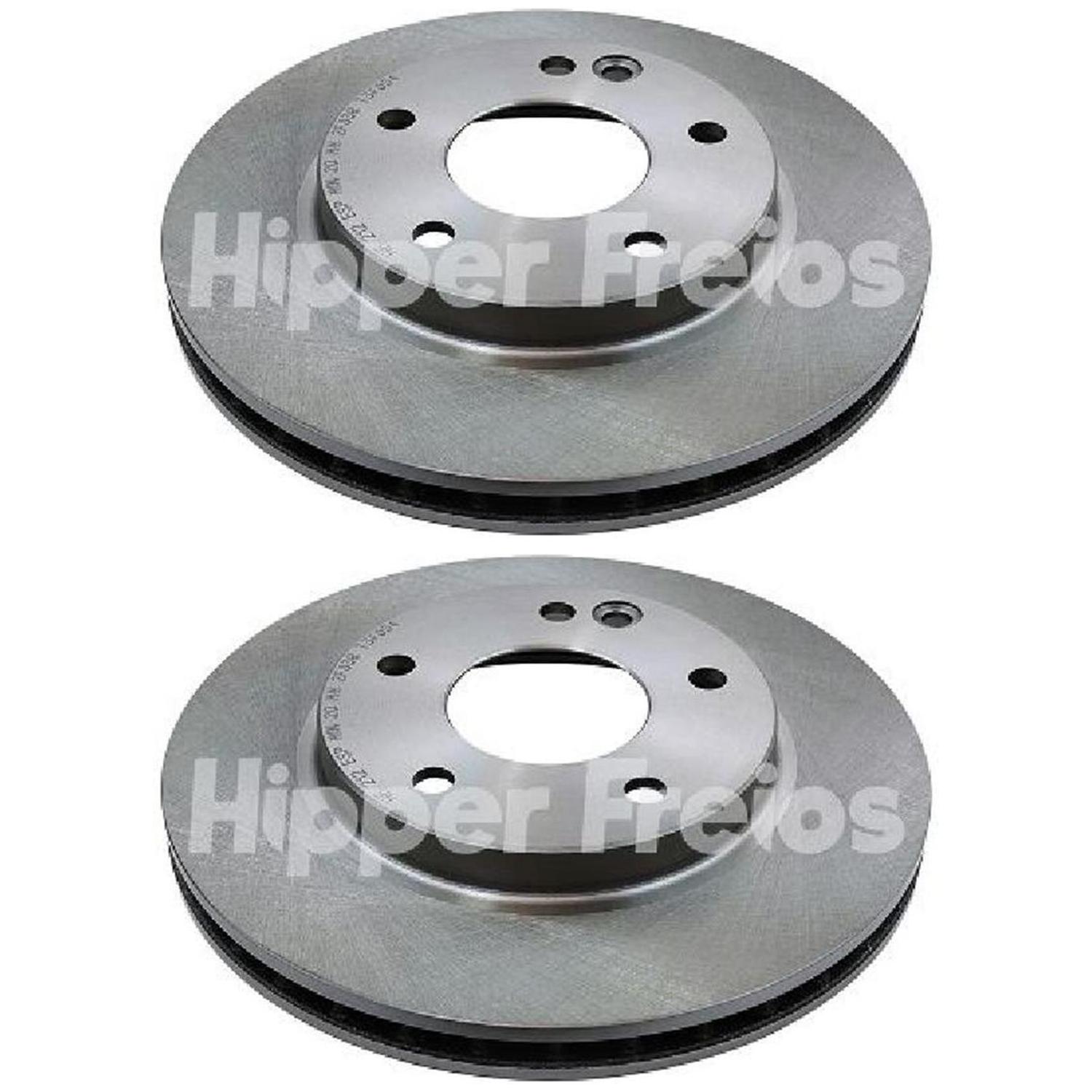 Par Disco Freio Dianteiro - Hipper Freios - HF 212