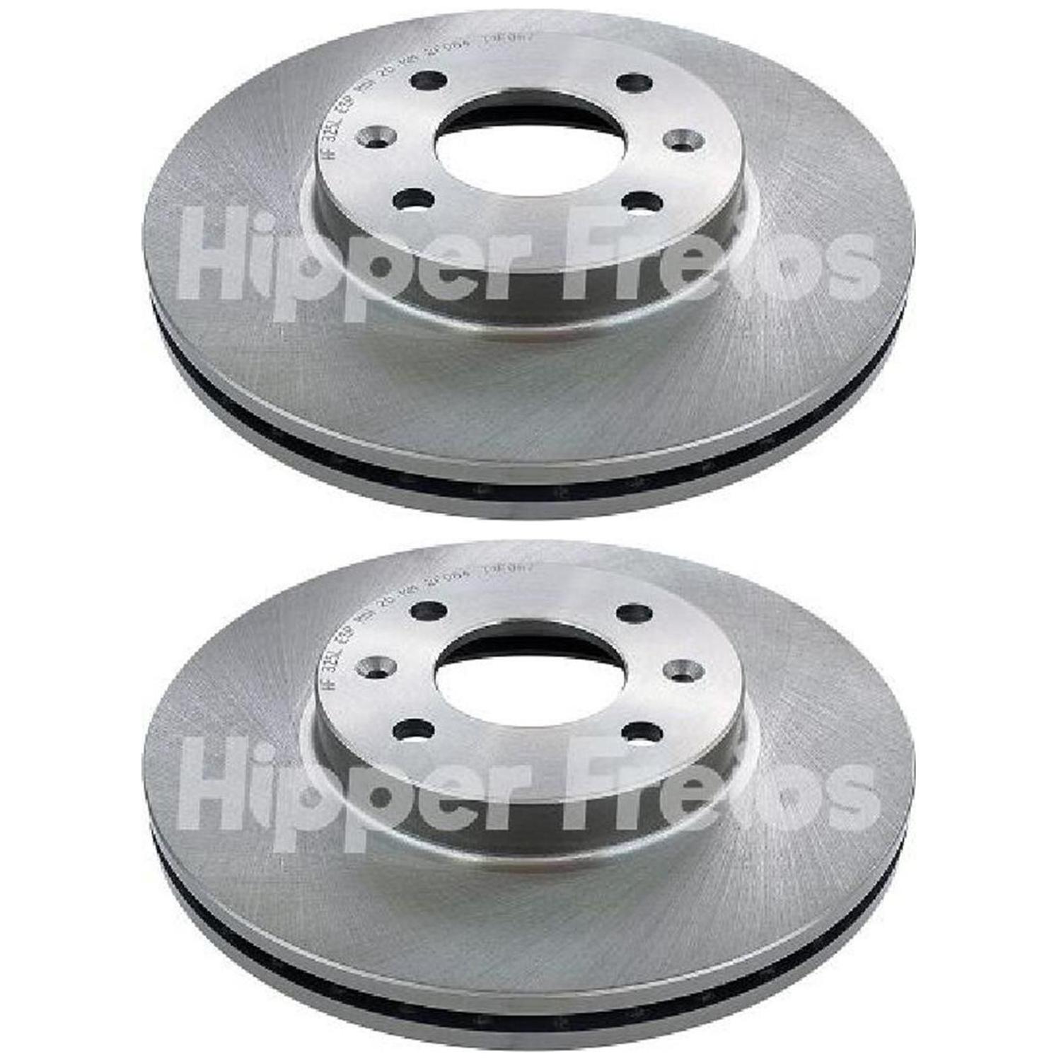 Par Disco Freio Dianteiro - Hipper Freios - HF 325L
