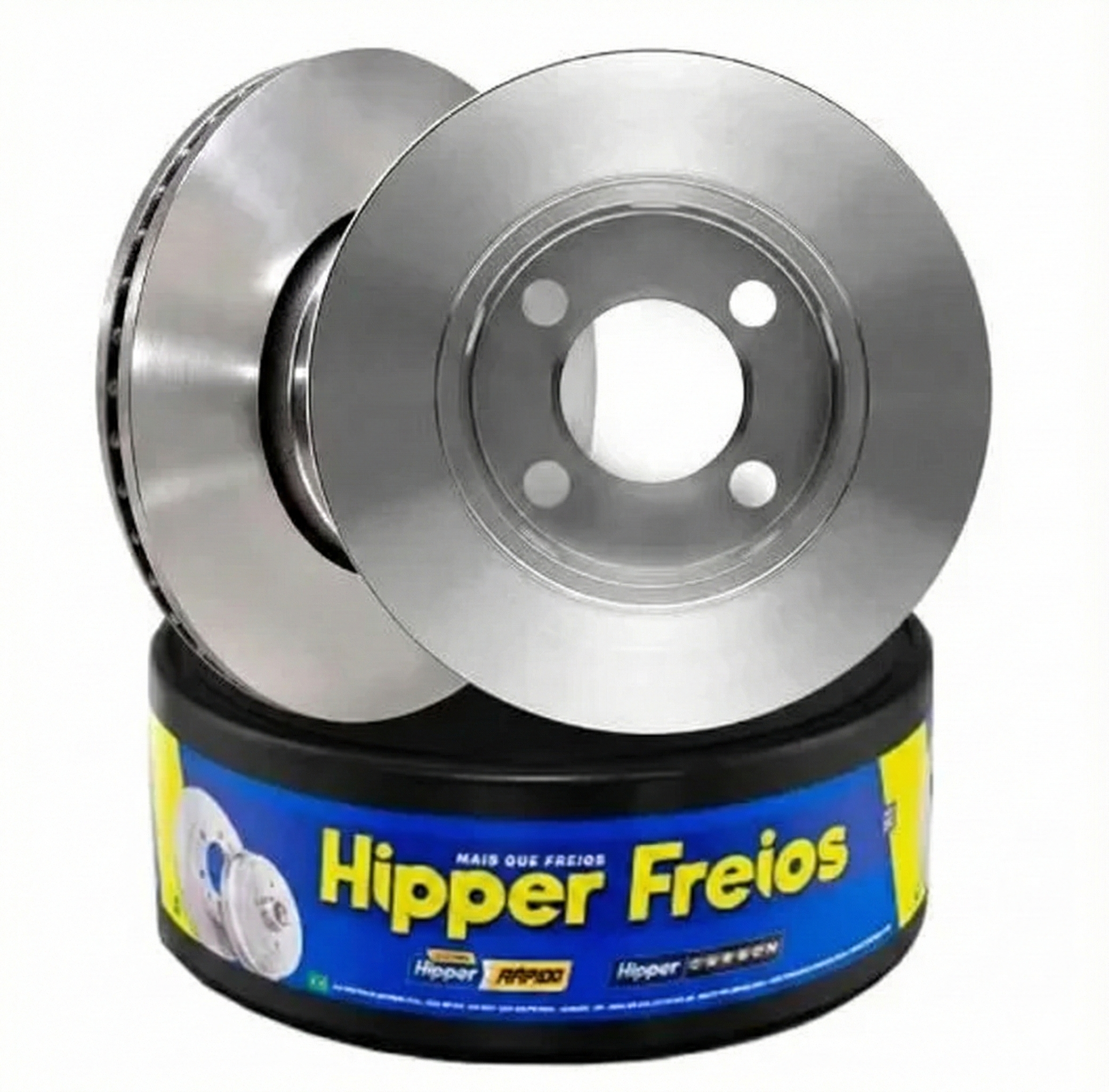 Par Disco Freio Dianteiro - Hipper Freios - HF 325L
