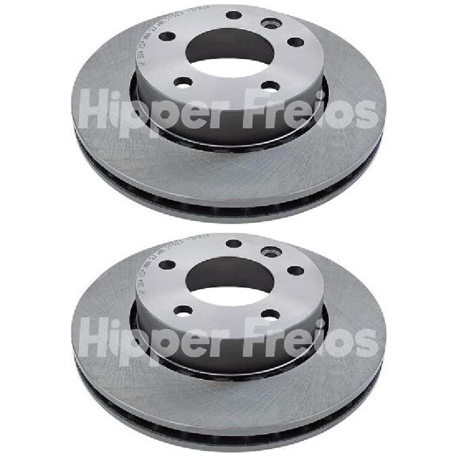 Par Disco Freio Dianteiro - Hipper Freios - HF 50A