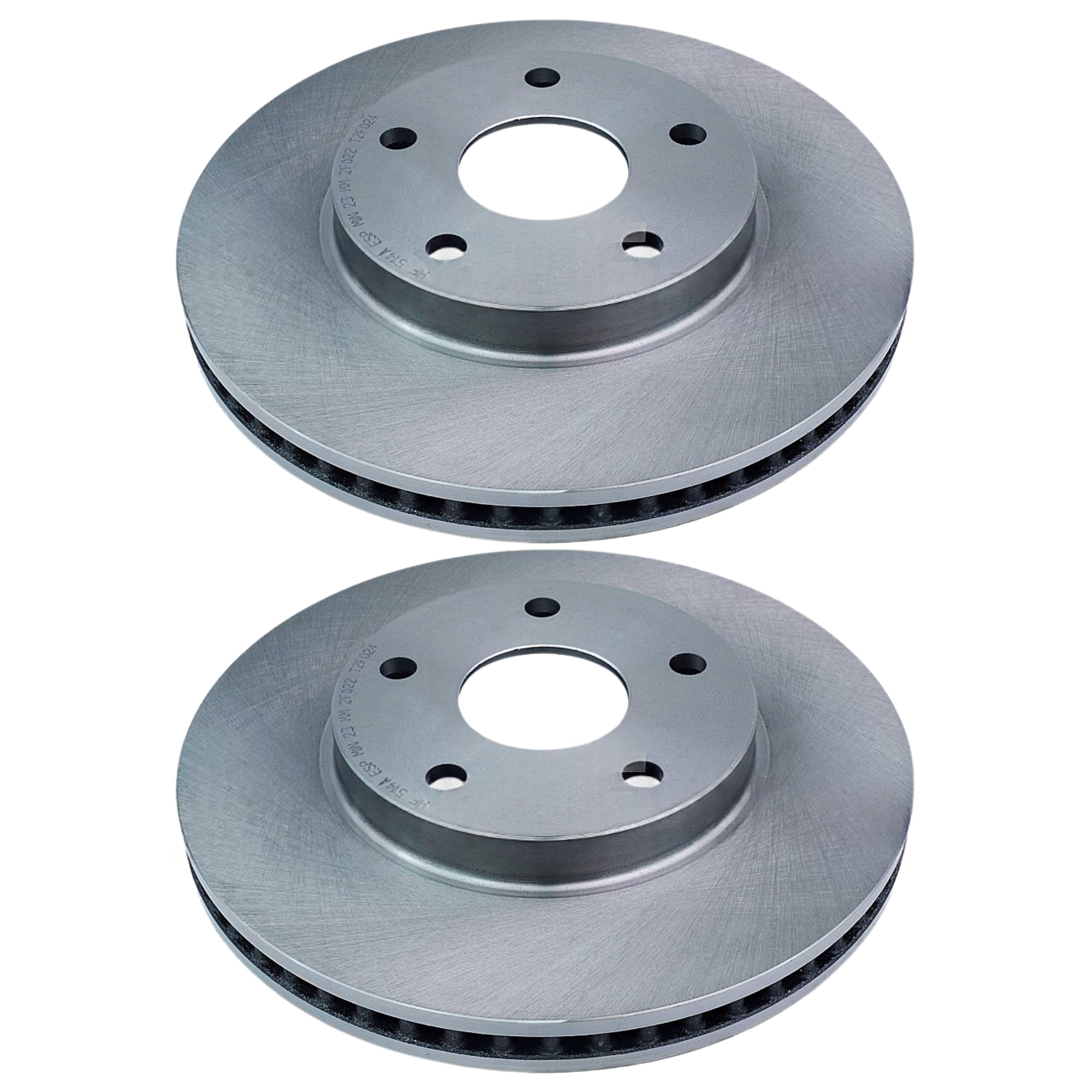 Par Disco de Freio Dianteiro para Toyota Prius e RAV4 - Hipper Freios - HF 514A