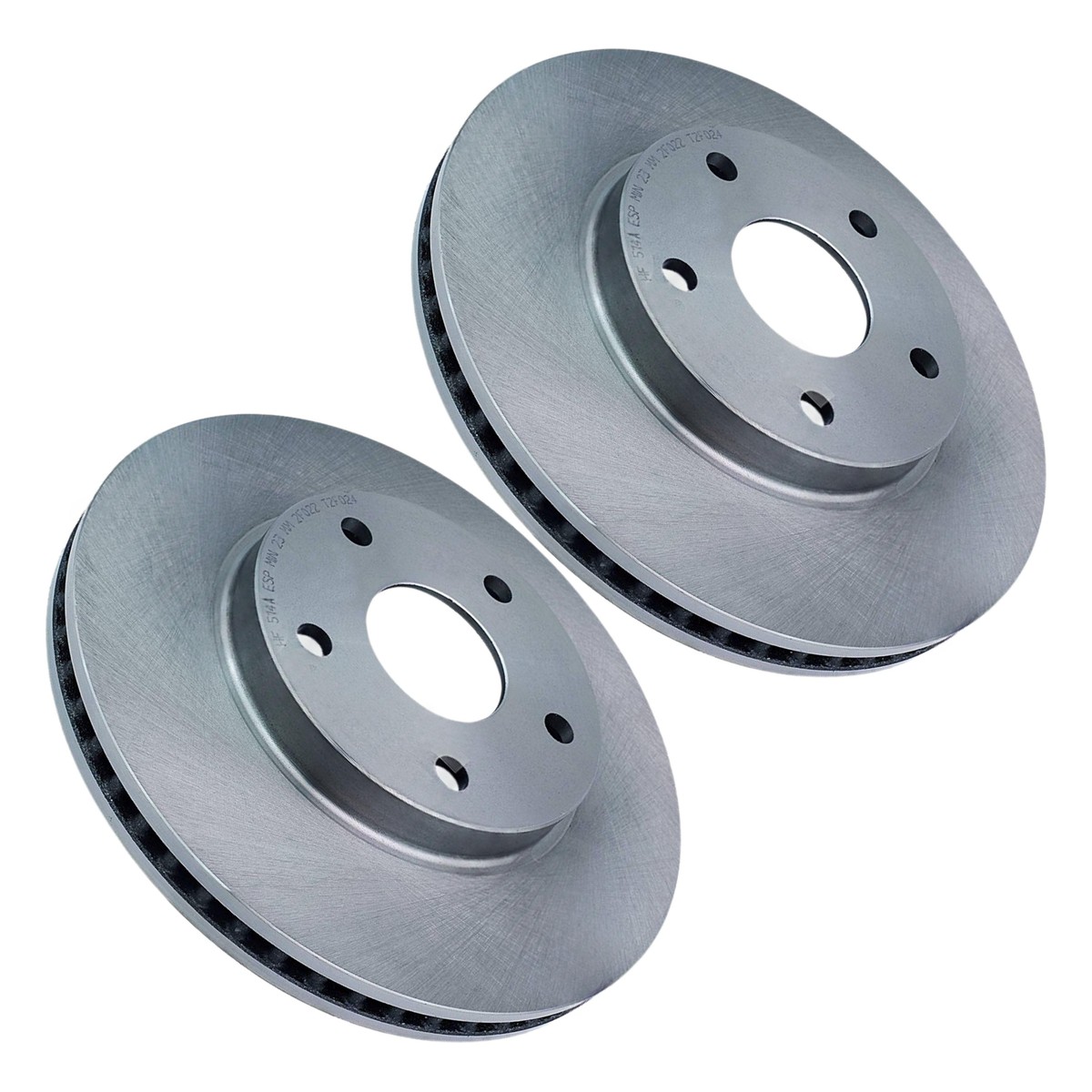 Par Disco de Freio Dianteiro para Toyota Prius e RAV4 - Hipper Freios - HF 514A