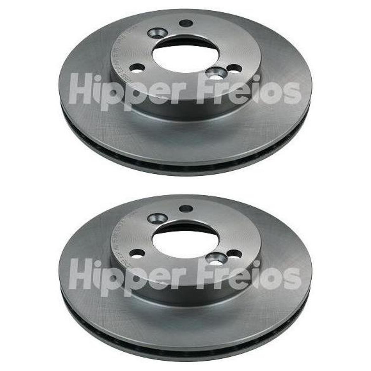Par Disco Freio Dianteiro - Hipper Freios - HF 705B