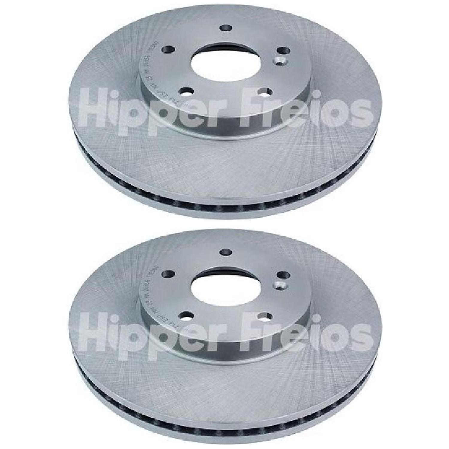 Par Disco Freio Dianteiro - Hipper Freios - HF 713