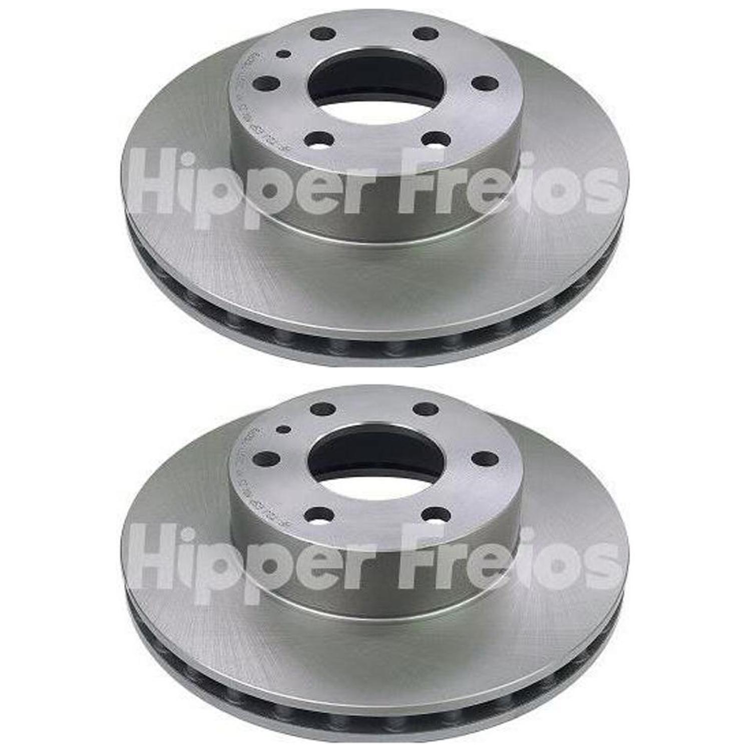 Par Disco Freio Dianteiro - Hipper Freios - HF 72J