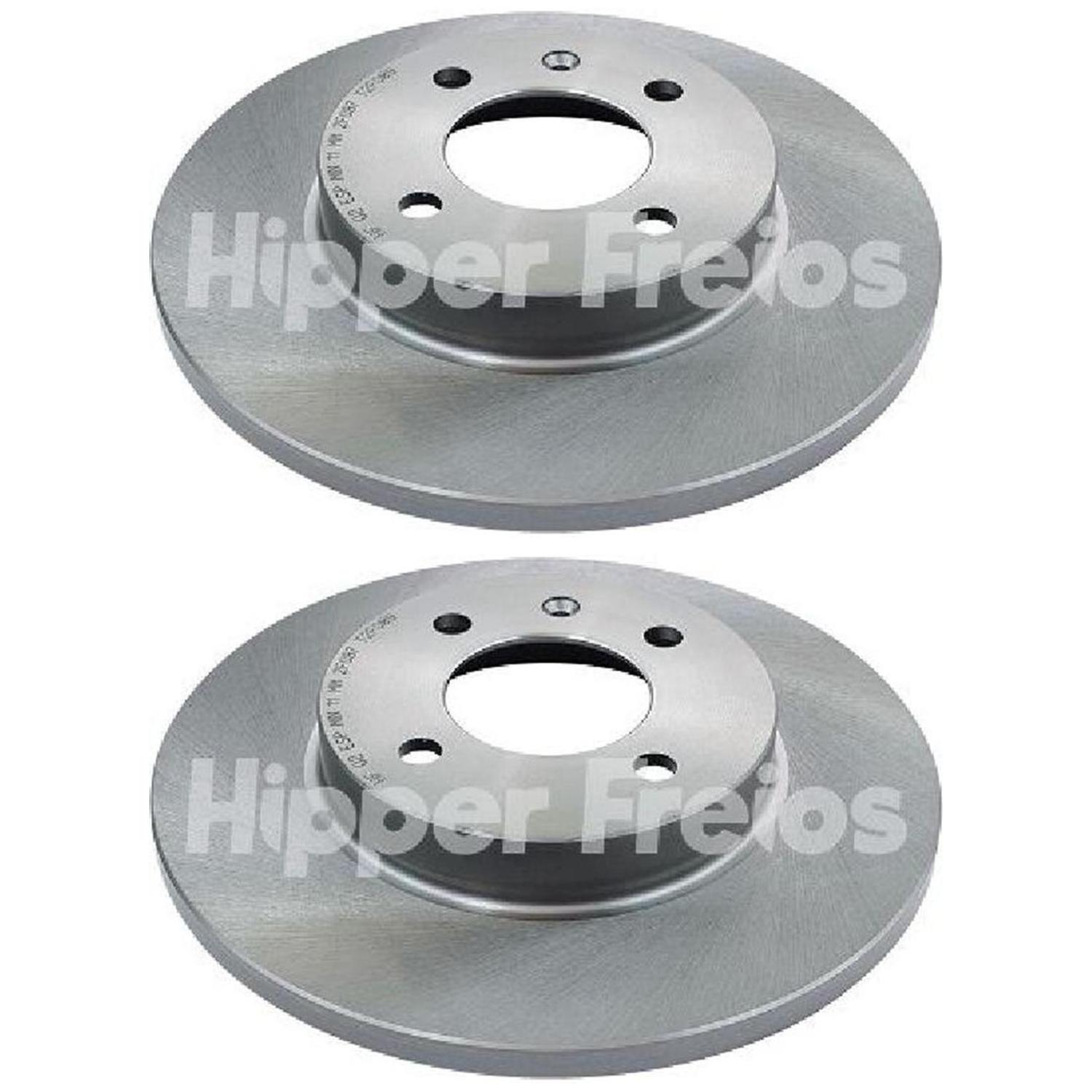 Par Disco Freio Dianteiro - Hipper Freios - HF 02