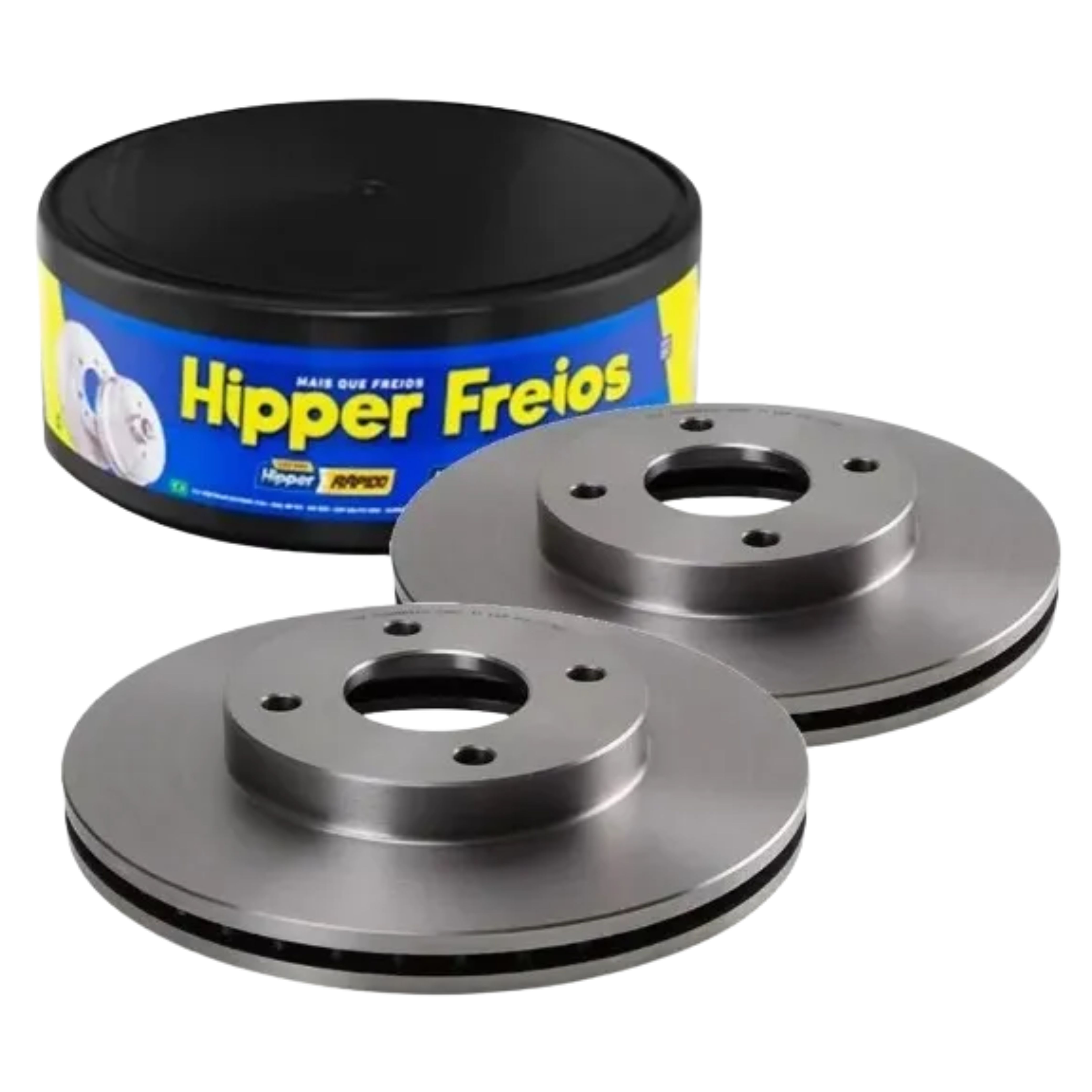 Par Disco Freio Dianteiro - Hipper Freios - HF 21C