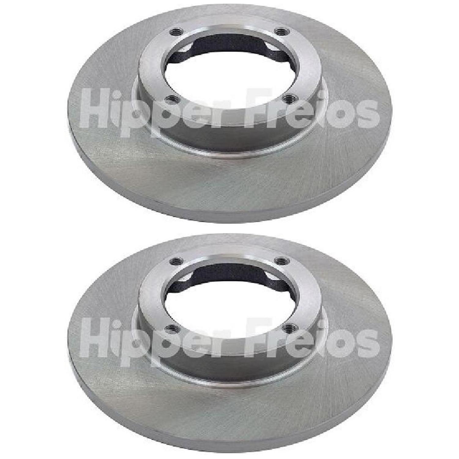 Par Disco de Freio Dianteiro para Hafei Towner e Suzuki Swift - Hipper Freios - HF 304