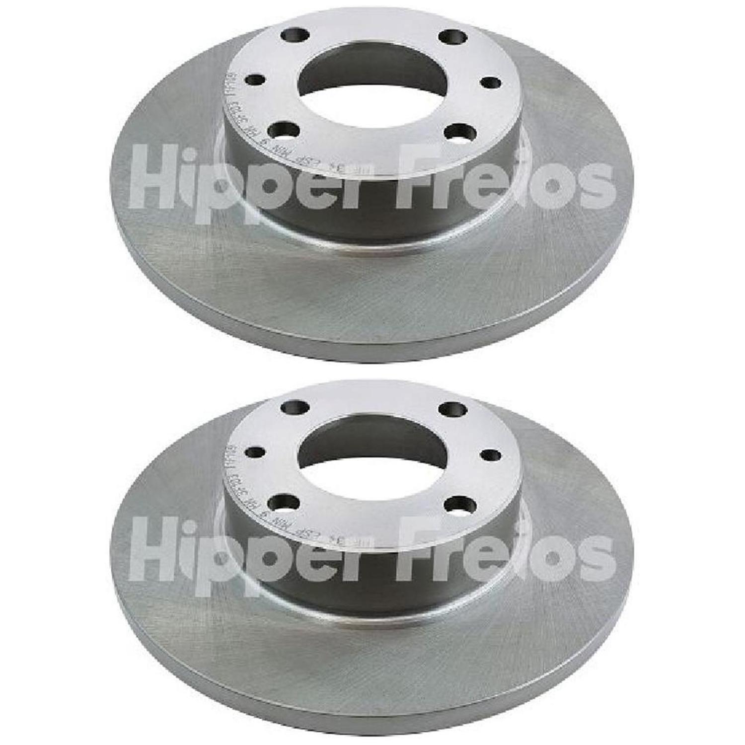 Par Disco Freio Dianteiro - Hipper Freios - HF 34