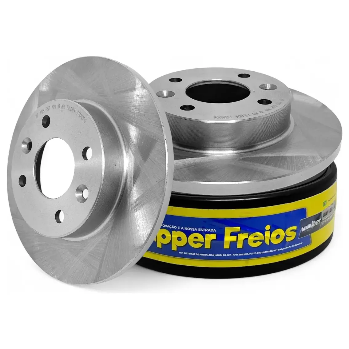 Par Disco Freio Dianteiro - Hipper Freios - HF 705