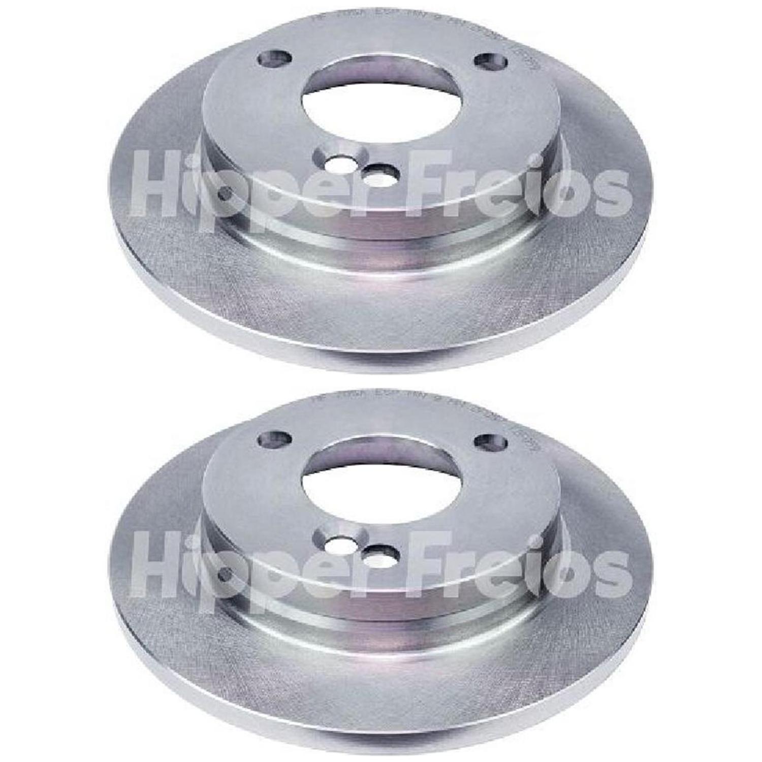 Par Disco de Freio Dianteiro para Renault Kwid - Hipper Freios - HF 705A