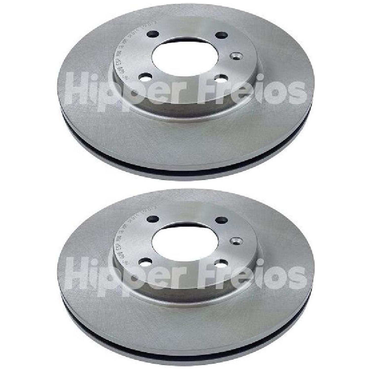 Par Disco Freio Dianteiro - Hipper Freios - HF 02B