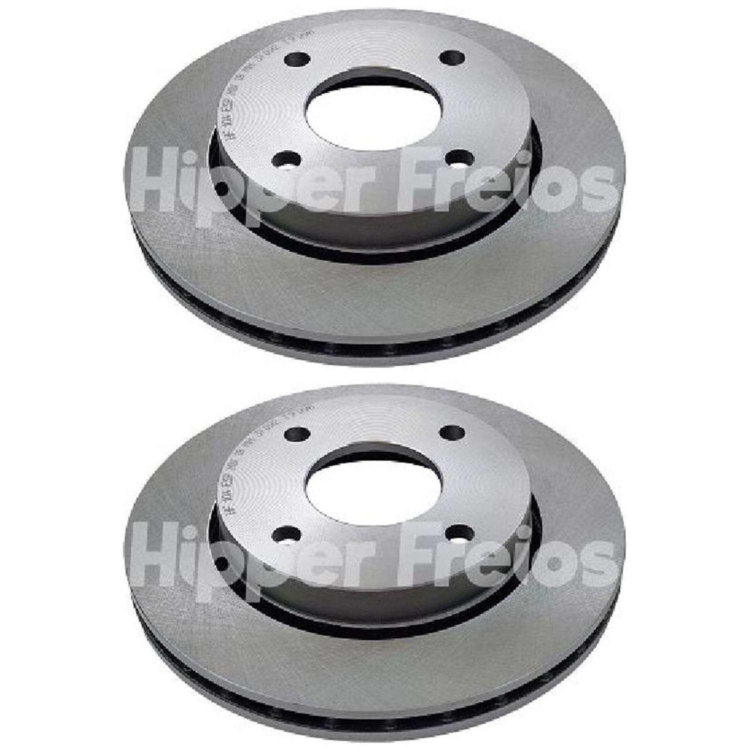 Par Disco Freio Dianteiro - Hipper Freios - HF 10A